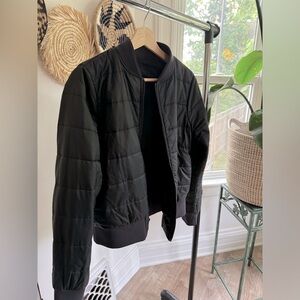 Lululemon non stop bomber reversible size 10